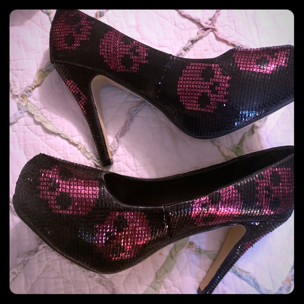 Skeleton Stilettos
